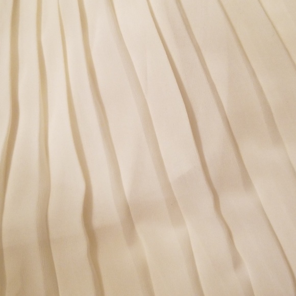 Cream Midi Skirt - Picture 2 of 2